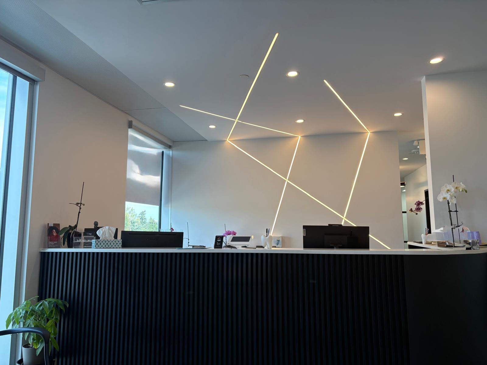 Dermovibe reception area